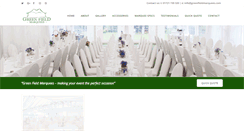 Desktop Screenshot of greenfieldmarquees.com
